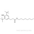 Octyl-3,5-di-tert-butyl-4-hydroxy-hydrocinnamate CAS 125643-61-0